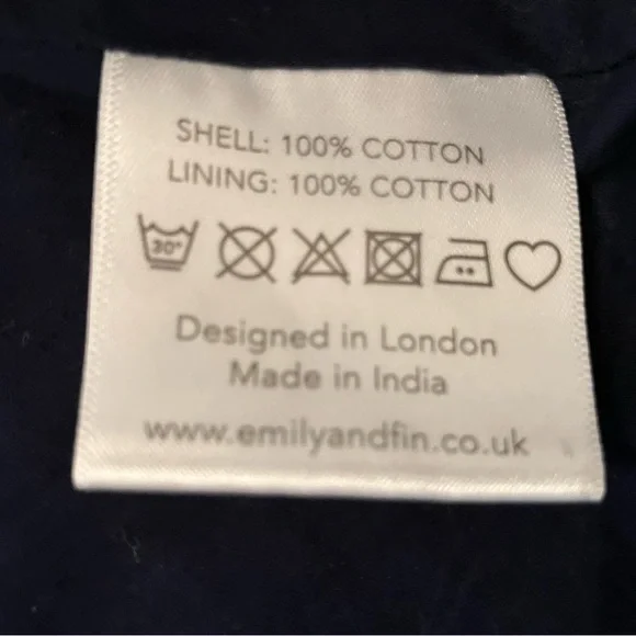 Vintage Modcloth Emily and Fin Airplane/Jet/Planes/Air Force Navy Cotton Dress - Picture 10 of 11